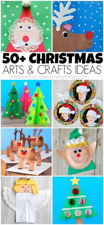 50+ Christmas Arts and Crafts Ideas