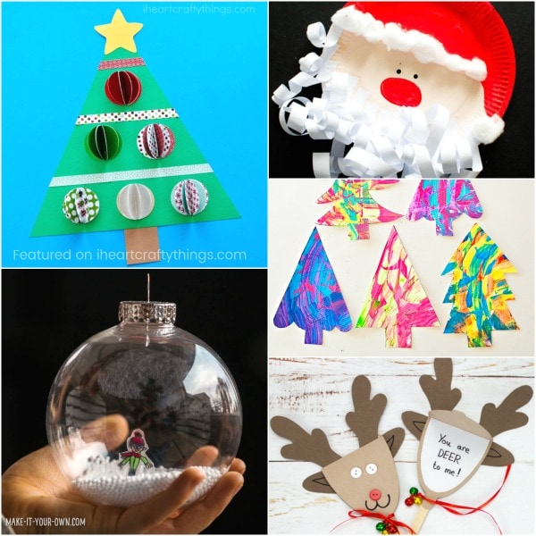 50+ Christmas Arts and Crafts Ideas