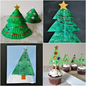 Creative Christmas Tree Arts And Crafts Ideas For Kids - I Heart Crafty ...