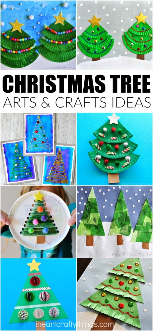 christmas tree arts and crafts ideas