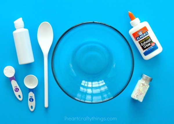 Clear Glue Slime Recipe - Little Bins for Little Hands