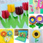 Beautiful 3D Flower Crafts For Kids - I Heart Crafty Things