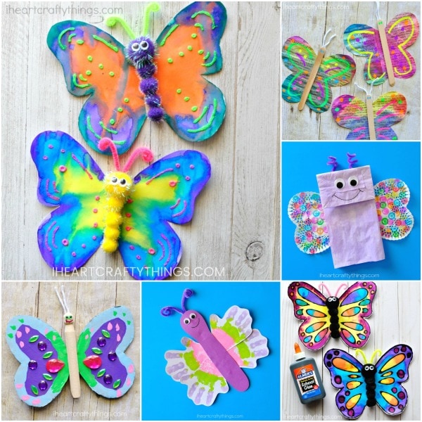 Here are over 25 amazing insects arts and crafts ideas kids of all ages will enjoy. Looking for fun spring kid craft ideas? Check out these creative butterfly crafts, bee crafts, ladybug crafts, dragonfly crafts and lightning bug crafts.