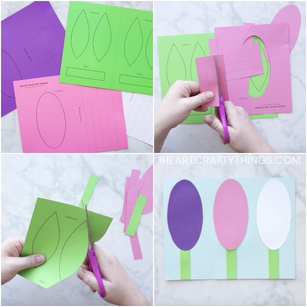 paper hyacinth flower craft 1