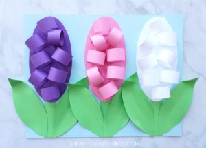 How To Make Paper Hyacinth Flowers - I Heart Crafty Things