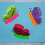 Learn how to make this simple 3D paper butterfly craft. It's a simple and colorful spring craft that kids of all ages will love. Kids will adore using their creativity to design the wings of their colorful butterflies. Free butterfly wings template available for download.