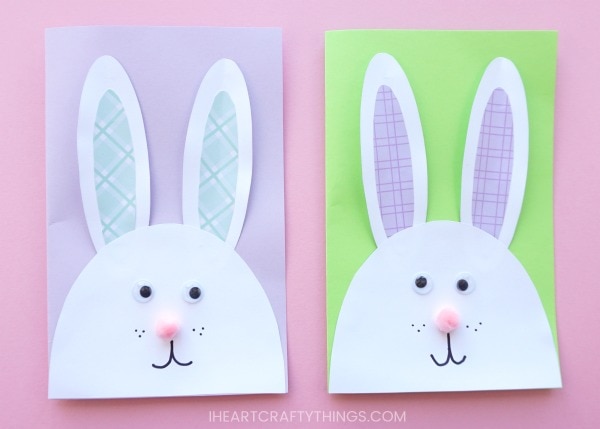 diy bunny easter card 4