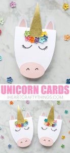 How To Make A Simple DIY Unicorn Card - I Heart Crafty Things