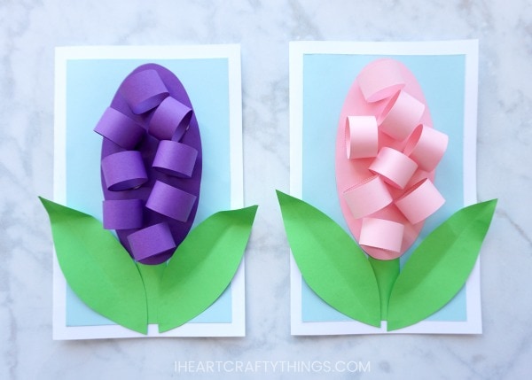 hyacinth flower mothers day card 4