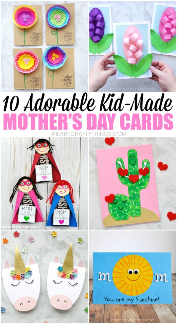 mothers day cards childrens handmade