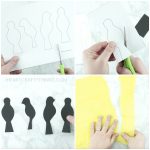 Gorgeous Birds On A Wire Art Project - I Heart Crafty Things