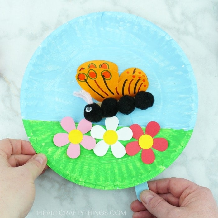 spring crafts butterfly