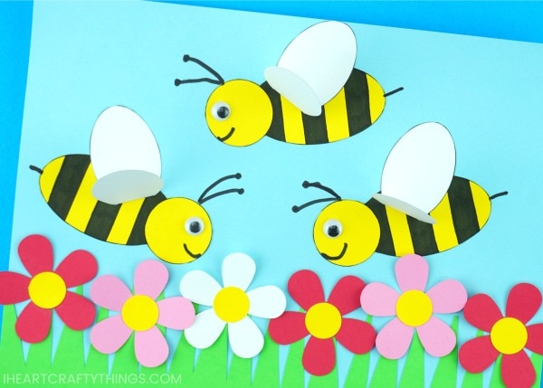 Butterfly and Bee Craft