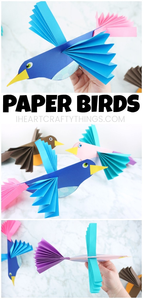 45 Cool Things to Make with Paper [Easy Construction Paper Crafts for  Adults] - Songbird