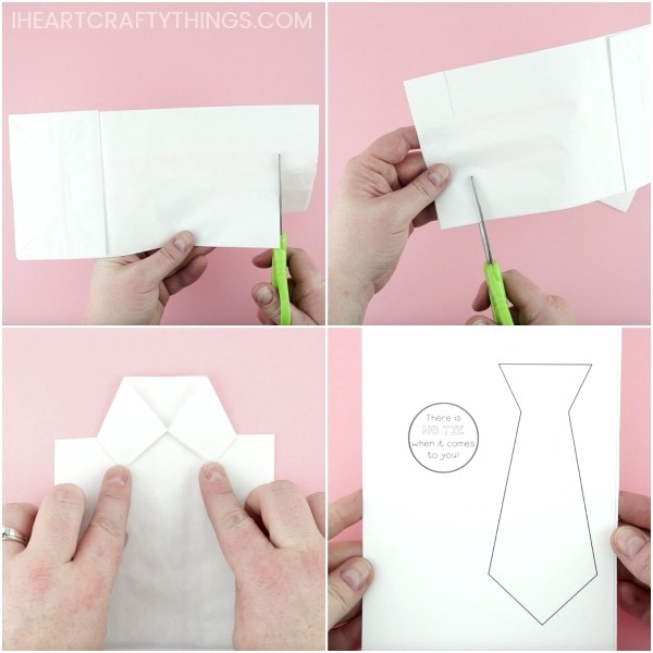 How To Make A DIY Father's Day Gift Bag - I Heart Crafty Things
