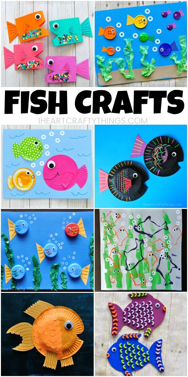 fish crafts pin