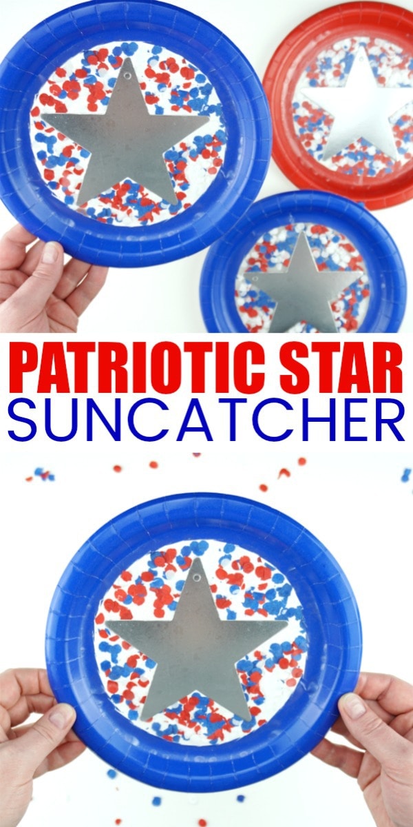 Patriotic Paper Plate Hat Craft for Fourth of July - Raising Veggie Lovers