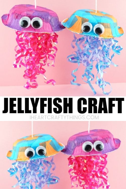 Colorful Jellyfish Craft For Kids I Heart Crafty Things