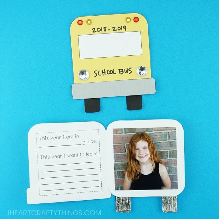 back to school photo keepsake card 2