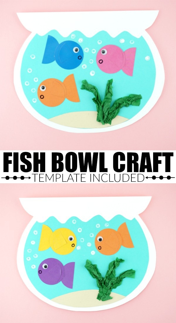 paint chip fish craft pin