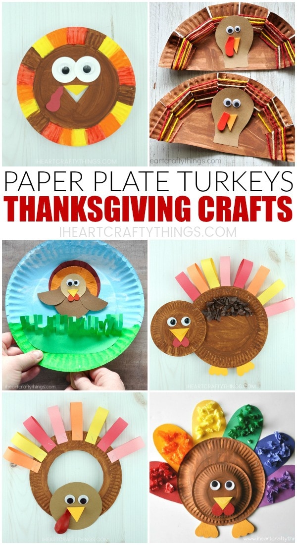 paper plate thanksgiving crafts 8