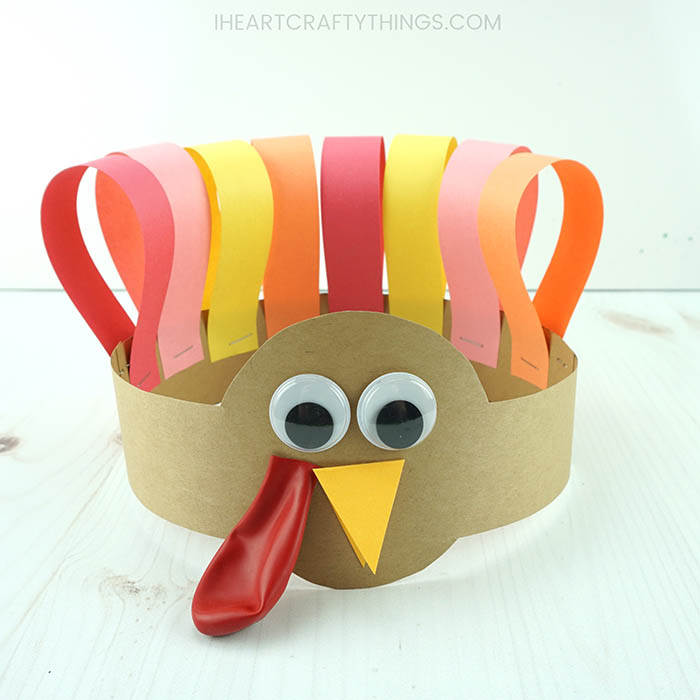 Turkey Headband Template