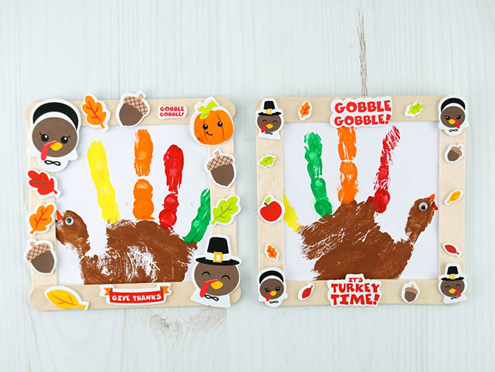 handprint turkey craft 2