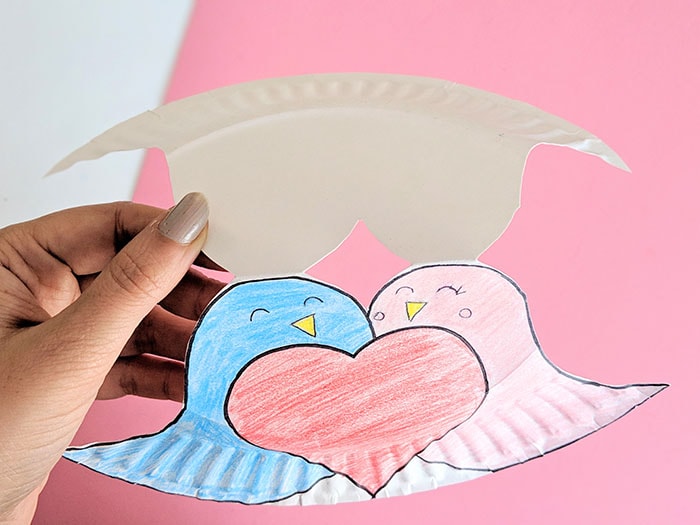 love bird cut out template