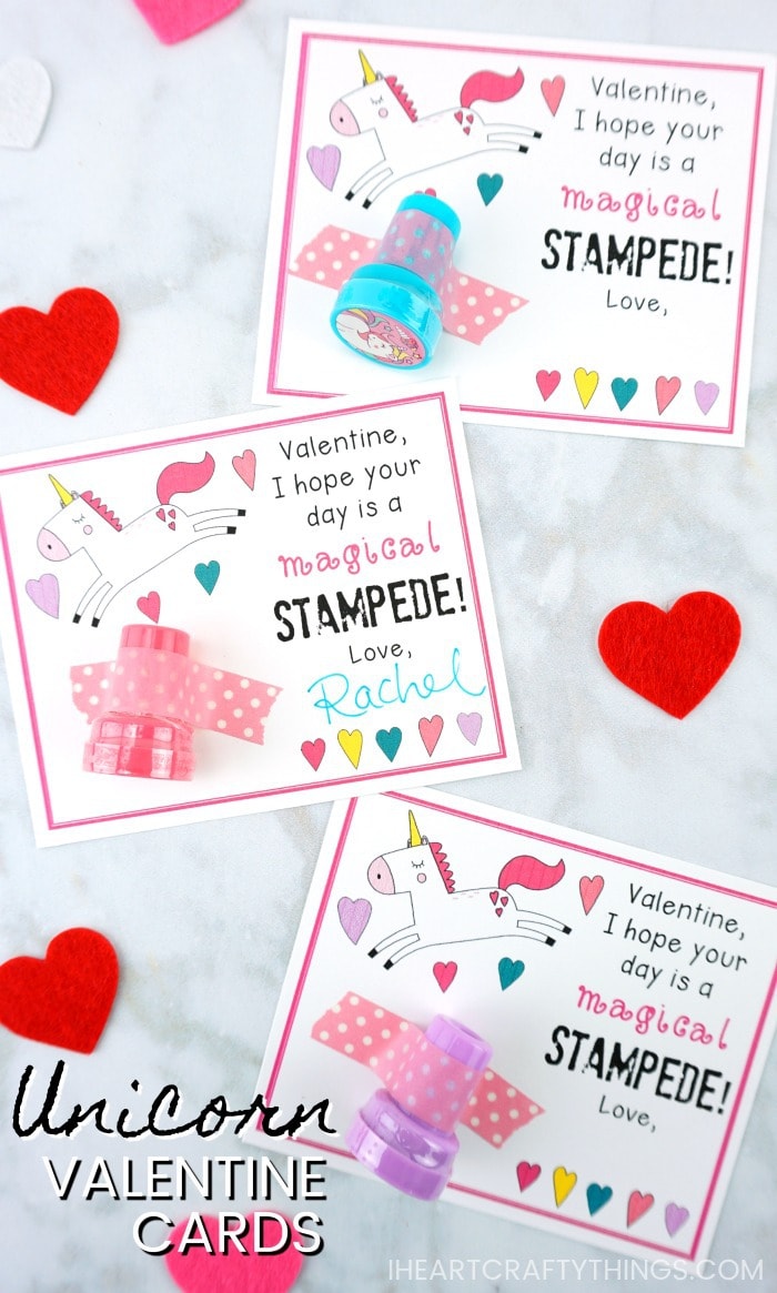 unicorn valentine cards 5