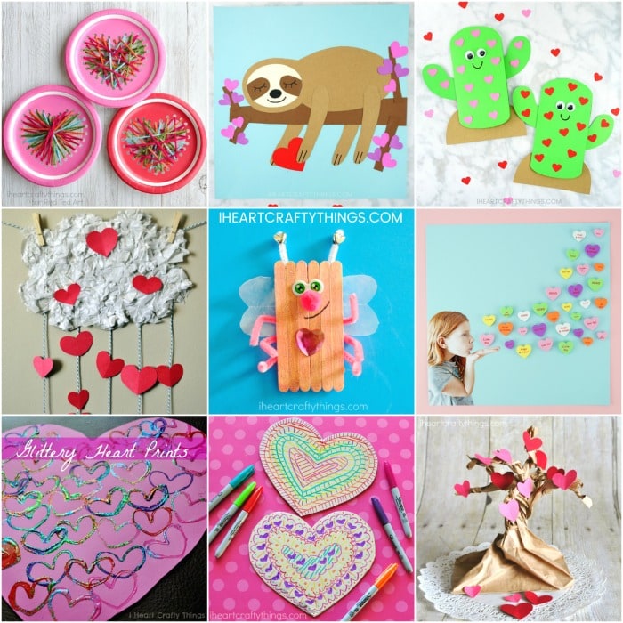 Valentines Day Crafts for Kids - Art and Craft Ideas for All Ages