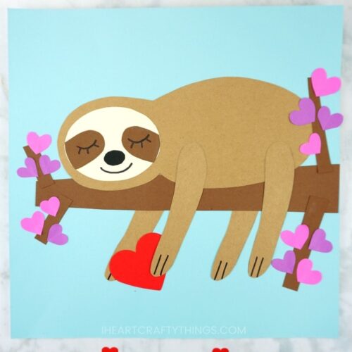 The Most Adorable Sloth Craft You've Ever Seen - I Heart Crafty Things