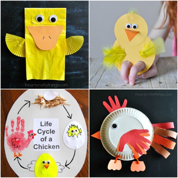 Easy Spring Crafts For Kids 150 Art And Craft Project Ideas For All Ages I Heart Crafty Things