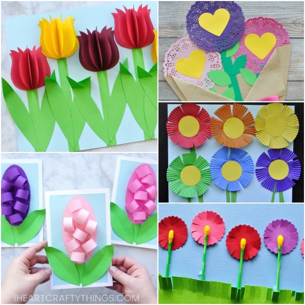 Easy Spring Crafts for Kids - Springtime Crafty Fun!