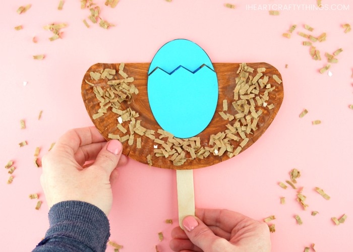How To Make A Pop Up Bird Craft - I Heart Crafty Things