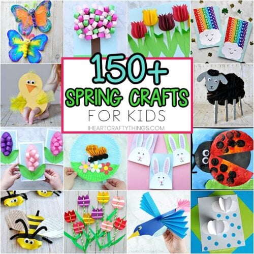 Easy Spring Crafts For Kids -150+ Art And Craft Project Ideas For All ...