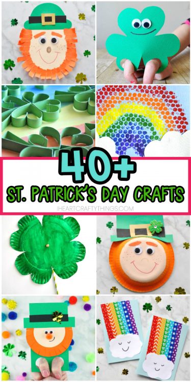 St. Patrick's Day Crafts For Kids -40+ Art And Craft Project Ideas For ...