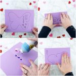 How To Make A Butterfly Card With Colorful Paint Smash Butterfly Wings ...