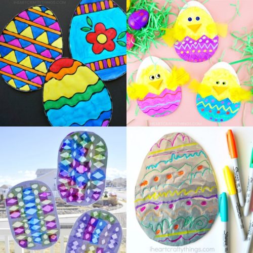 Easy Easter Crafts For Kids -50+ Easter Arts And Crafts Ideas - I Heart 