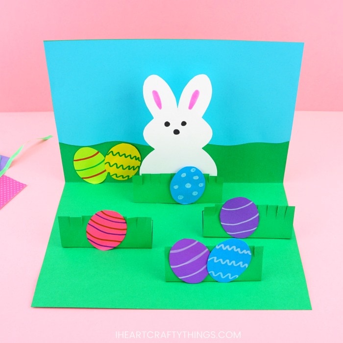 how to make pop up easter card 1