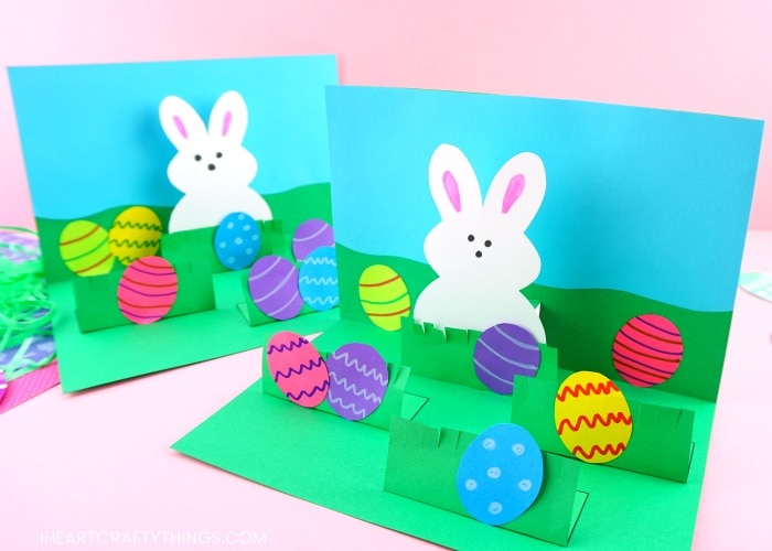 how to make pop up easter card 2