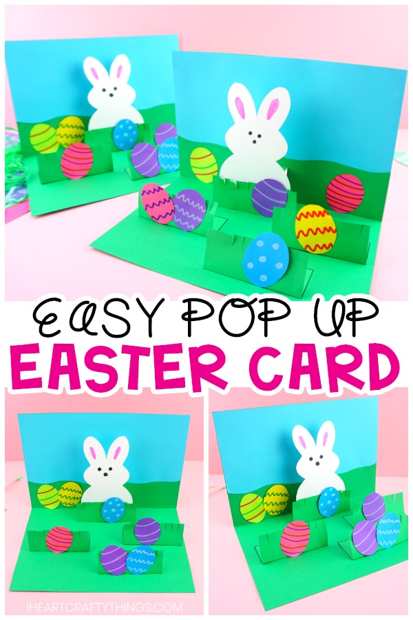 how to make pop up easter card PIN