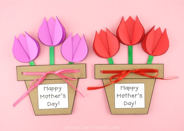 mothers day flower craft