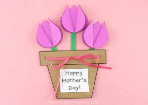 Mother's Day Flower Pot Craft -Easy Gift For Kids To Make For Mom! - I ...