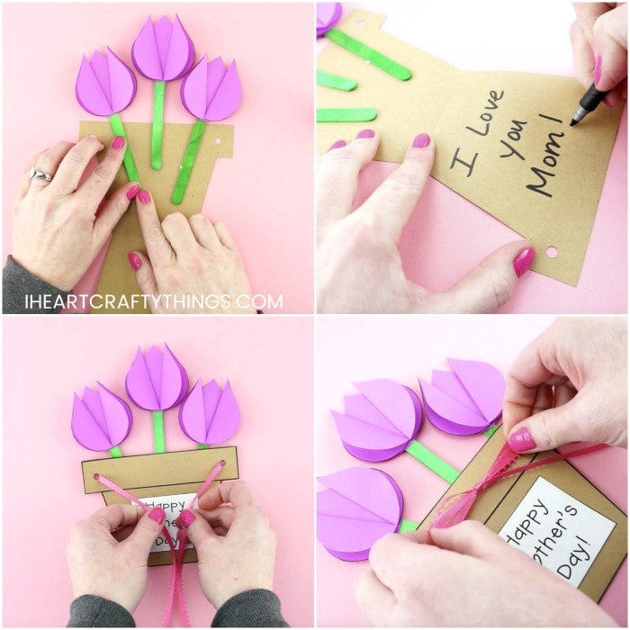 Mother's Day Craft Stick Flower Bouquet - Craft Project Ideas