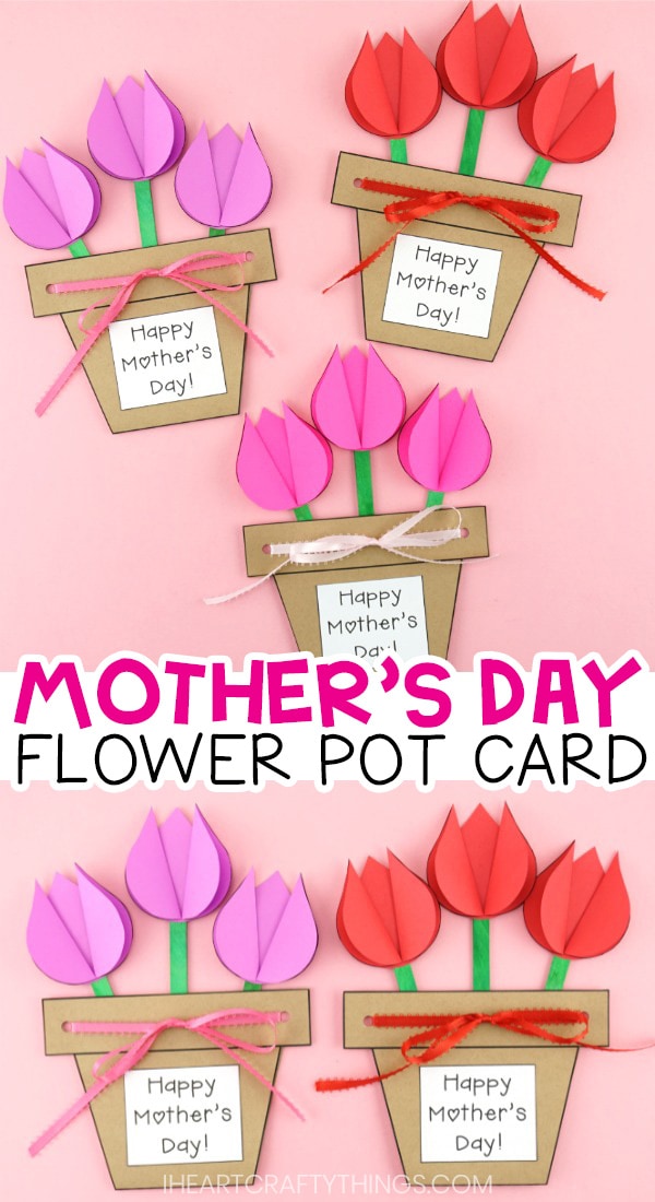 mother's day flower pot craft ideas