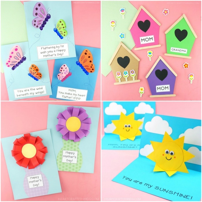 Mother's Day craft ideas, Craft guides & templates