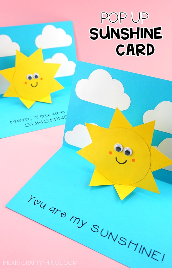 DIY Greeting Card Craft Kit  Make Your Own Encouragement Cards to Mail —  Sunshine Craft Co