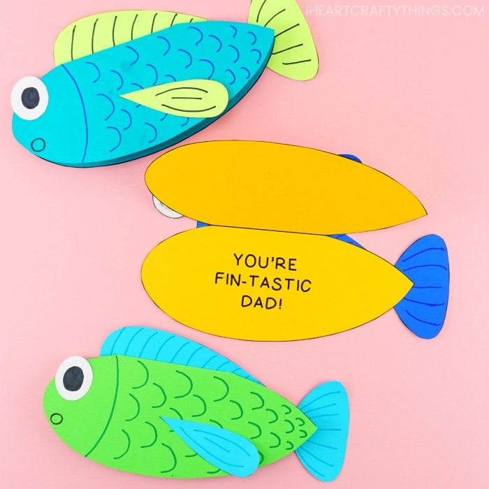 Printable Father S Day Fishing Card Fun For Dad S Who Love To Fish I Heart Crafty Things