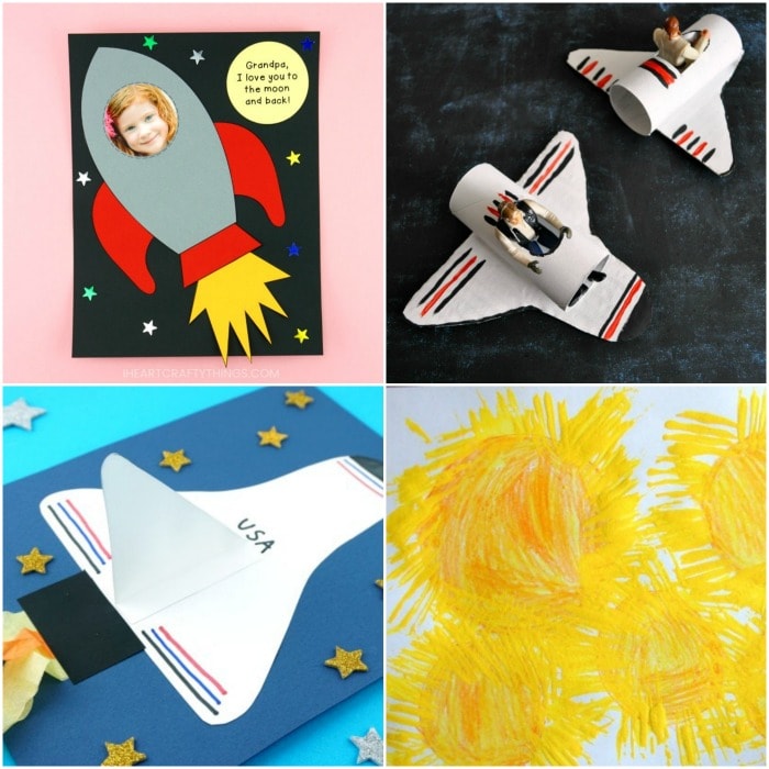 astronaut art for kids