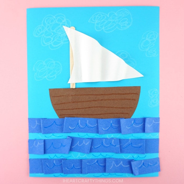 sailboat crafts for preschoolers